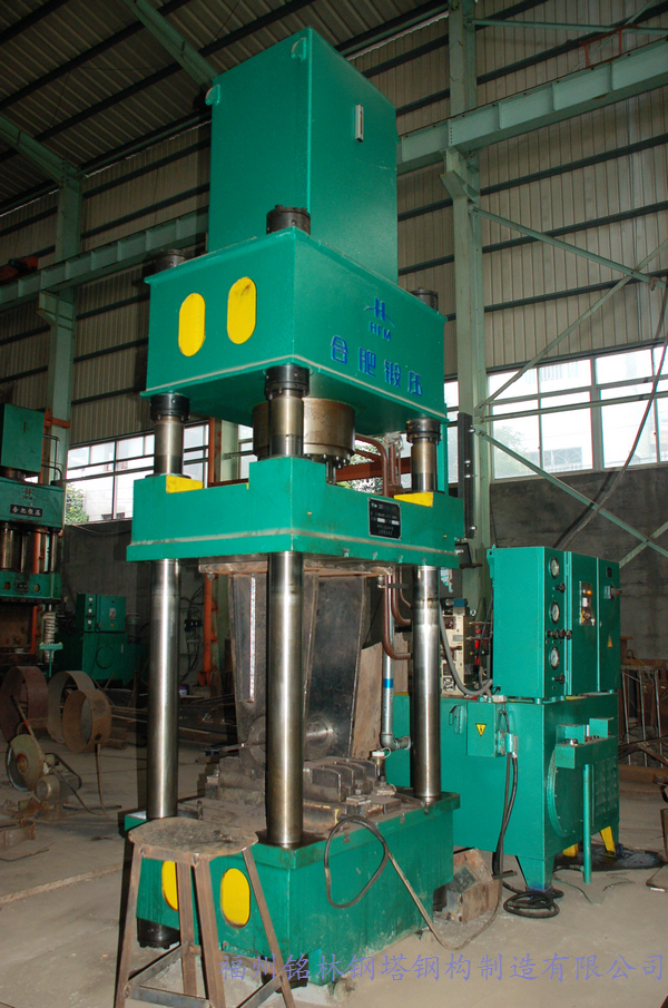 5000牛四柱液壓機