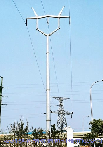 35kV單回路直線鋼管桿(塔)